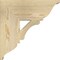 Ekena Millwork Legacy Traditional Rough Sawn Bracket, Douglas Fir, 6"W x 18"D x 18"H BKT06X18X18LEC01RDF - alternate 2